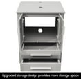 thumbnail image 7 of Fullwatt Easy to Assemble Bathroom Vanity, ABS Gray, 24" W, 7 of 7