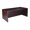 Mocha, variant on Boss Office Products N101-M Boss Office Products Desk Shell 71 in. W X 36 in. D Mahogany