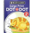 thumbnail image 1 of Pre-Owned Brain Games - Large Print Dot-To-Dot 2 (Unknown) 1680229060 9781680229066, 1 of 1