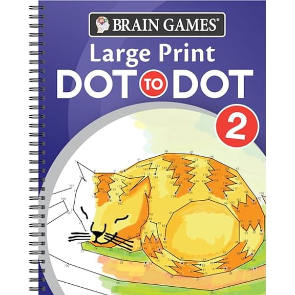 Pre-Owned Brain Games - Large Print Dot-To-Dot 2 (Unknown) 1680229060 9781680229066