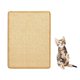 thumbnail image 1 of Alfombrilla rascador de sisal para gatos de 15.7 x 23.6 pulgadas con cintas de gancho y bucle para sofá de pared, 1 of 7