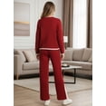 thumbnail image 3 of Conjunto para Dama Unitalla Elegante y Casual Pantalón y Sudadera para un Look Moderno y Cómodo, 3 of 5