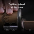 thumbnail image 2 of 2 Walnut Rolling Knife Sharpener - Kitchen Knife Sharpener for Razor Sharp Edges - Diamond & Ceramic Knife Sharpening Kit - Professional Rolling Sharpener with 15° & 20° Angles - Made in Germany, 2 of 3