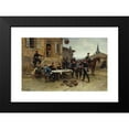 thumbnail image 2 of Alphonse Marie De Neuville 18x13 Black Modern Framed Museum Art Print Titled - The Dispatch-Bearer (1880), 2 of 5