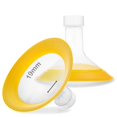 thumbnail image 1 of Bridas para extractores de leche Nenesupply ovaladas de 19 mm para bombas Medela, 1 of 9