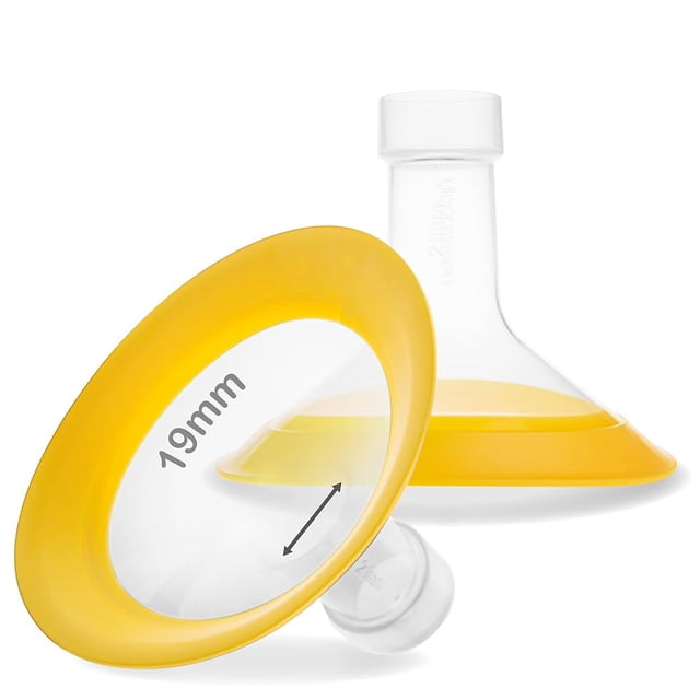 Bridas para extractores de leche Nenesupply ovaladas de 19 mm para bombas Medela