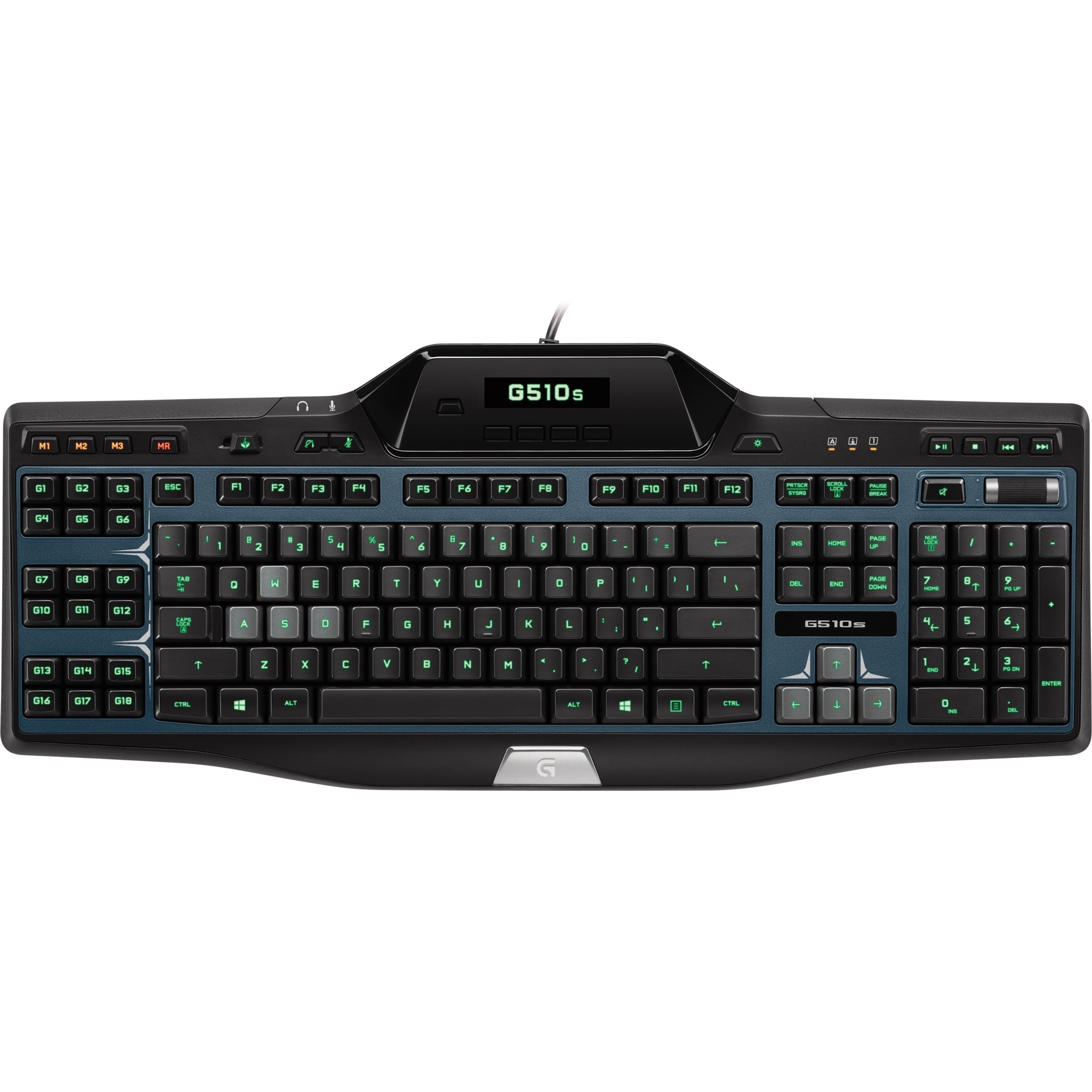 dis National folketælling Bunke af Logitech G510s Gaming Keyboard - Walmart.com
