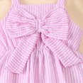 thumbnail image 4 of Toddler Girls Summer Clothes 2Pcs Outfits Sleeveless Gingham Ruffle Cami Shorts Set Baby Girl 18M-8Y Kaprioy 1st Birthday Girl Outfit, 4 of 6