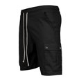 thumbnail image 6 of Men's Shorts Summer Outdoors Casual Drawstring Printing Sport Shorts Pants Casual Shorts for Men Black 2XL, 6 of 6