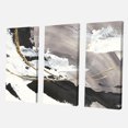 thumbnail image 1 of Designart Glam Painted Arcs II Canvas Wall Art, 1 of 2