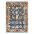 thumbnail image 1 of Surya Marrakech 108x144" Traditional Wool Rug in Burnt Orange/Dark Blue, 1 of 2