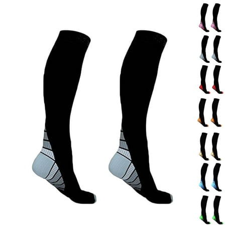 High Compression Nylon Socks Prevent Swelling Elastic Leg High