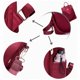 thumbnail image 5 of Mochila Mujer Oxford Moda Impermeable Correas Hombro Moda ROJO, 5 of 6