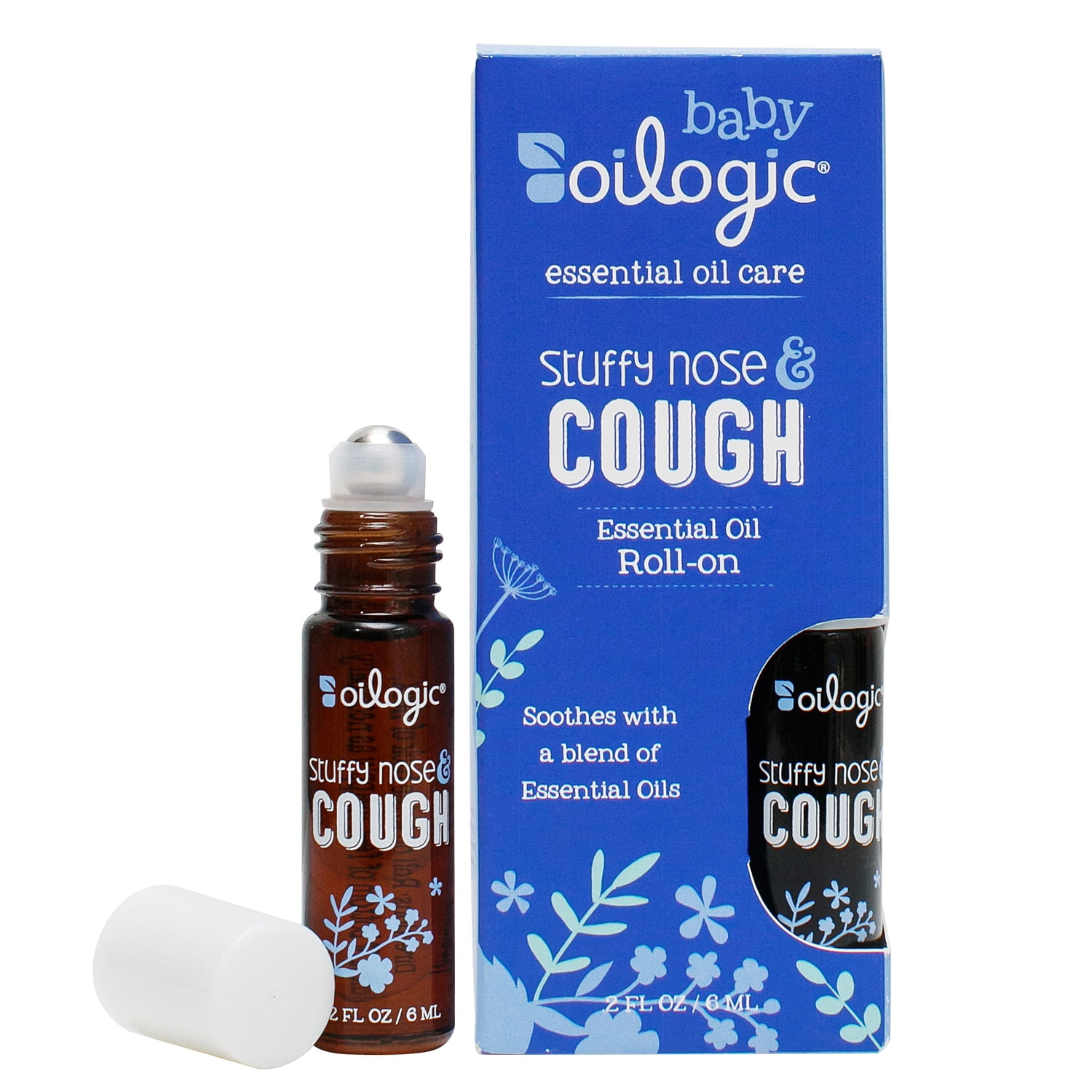 Oilogic Stuffy Nose Cough Baby Roll on Essential Oils for