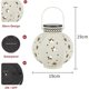 thumbnail image 3 of Outdoor Solar Lantern Metal Outdoor Lanterns Solar Lights for Garden Outdoor Patio Tree Lawn Gift Oriental Garden Decoration, 3 of 3