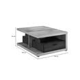 thumbnail image 4 of Mesa de Centro Moderna Bossa Rydon Rectangular MDF Acero, 4 of 4