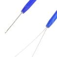 thumbnail image 3 of BELOVING Loop Needle Threader Wire Pulling Hook Weaving Dreadlock Crochet Needle Blue, 3 of 7