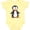 Banana Yellow, variant on Inktastic Cute Penguin, Penguin With Red Bow Tie Boys or Girls Baby Bodysuit