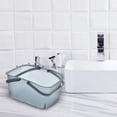 thumbnail image 4 of Clearance Kitchen Cleaning Supplies under $5,Shower Caddy Basket Portable Shower Tote Plastic Dorm College Shower Organizer Bucket With Handles Storage Shower Caddy Organizer For Bathroom And Ki, 4 of 4