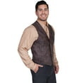 thumbnail image 4 of Scully Men's Whipstitch Lamb Leather Vest - 206-161 Medium, 4 of 4
