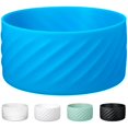 thumbnail image 1 of wonima44 Boots for Hydro Flask 32 OZ Water Bottle, Soft Silicone Bumper for Hydroflask, Bottom Sleeve for Owala Freesip Flip Sports Bottles, Cover Protector Accessories, Dishwasher Safe, 1 of 1