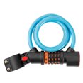 thumbnail image 2 of LJNYFDC Secure Bike Lock Bike Lock with Tail Light High Security Heavy Duty 5 Digit Re settable Combination Bike Cable Lock with Taillight, 2 of 6
