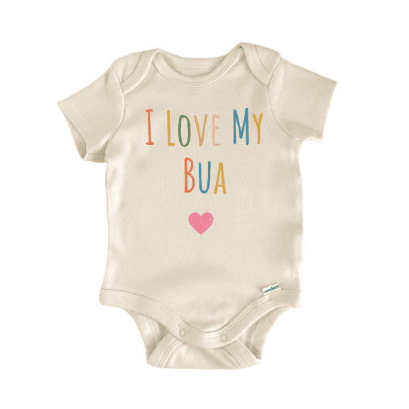 I Love My Bua - Baby Bodysuit