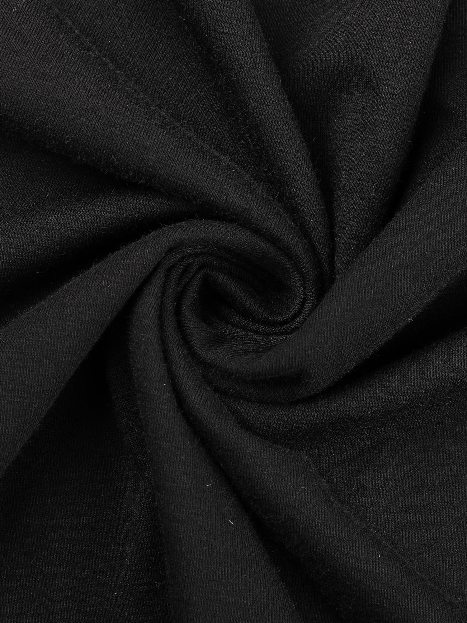 DARING DIVA Women's Plus Long Sleeves Square Neck Flowy Pleated Top 1X Black