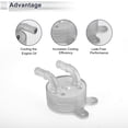 thumbnail image 4 of Enfriador de aceite del motor Unique Bargains para Mazda 13-14 No.FZ01199F0 Enfriador de transmisión con juntas tóricas, 4 of 6