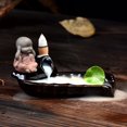 thumbnail image 1 of Chinese Fengshui Buddha Tower Incense Holder Cone Incense Burner for Home Decor, 1 of 7
