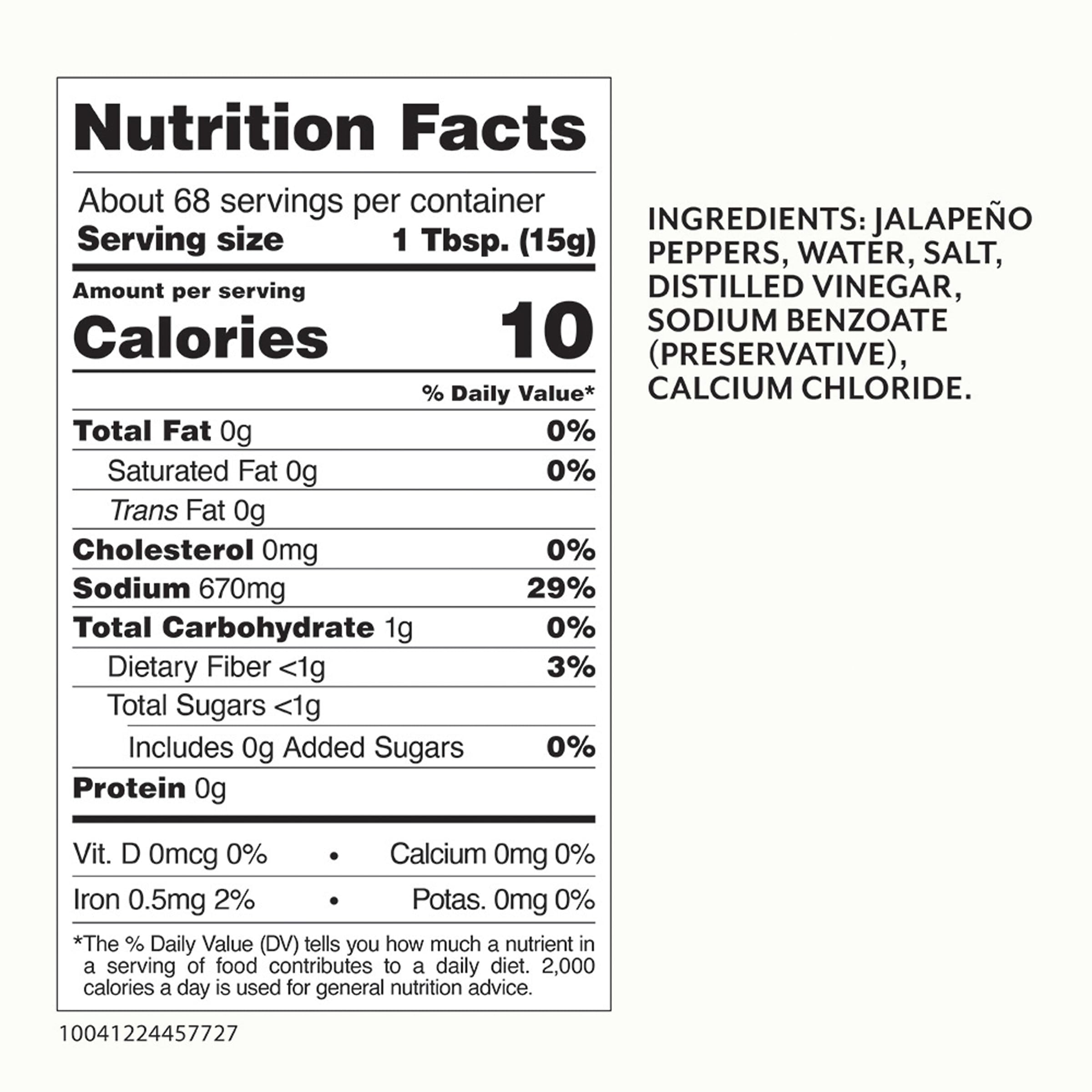 Roland Foods Nacho Sliced Jalapeno Peppers, Specialty Imported Food, 1-Gallon Jar