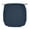 Heather Indigo Blue, variant on Classic Accessories Montlake FadeSafe Water-Resistant 17 x 17 x 3 Inch Square Patio Dining Seat Cushion Cover, Heather Henna