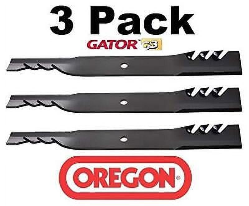 Oregon 396-612 3 Gator G6 Blades Kubota RCK60B-23BX BX2660 w 60