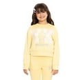 thumbnail image 3 of Hello Kitty Toddler & Big Girls Active Graphic Sweatshirt with Long Sleeves, Sizes 12M-12, 3 of 7