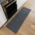 thumbnail image 5 of Ottomanson Non-Slip Hallway Runner Rug 20" x 59" Stain-Resistant Low Pile Carpet for Kitchen, Black, 5 of 13
