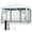 White, variant on Gymax 10 FT x 10 FT Pop-Up Canopy Tent w/ Mesh Netting Carry Bag 8 Stakes & 4 Ropes Outdoor White