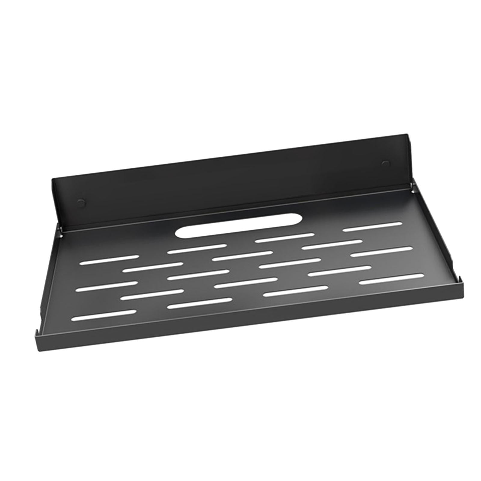 Axioma Floating Metal Wall Mount Shelf Router Shelf Modern Cable Management Router Rack