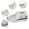 thumbnail image 6 of Mostsola Wedge Sandals for Women Floral Embroidery Mesh Fashion Sneakers Breathable Walking Shoes, 6 of 8