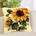 thumbnail image 2 of DIY Latch Hook Rug Making Crafts for Kids/Adults - Sun Flowers Patterns -, 2 of 9