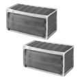 thumbnail image 4 of yuksok 2 Pcs Sac de Lavage de Chaussures Réutilisable pour Chaussures de Tennis Chaussures de Gym Chaussures de Course Gris, 4 of 9