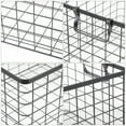 thumbnail image 2 of Nicehomfit Wire Firewood Holder Basket Metal Design for Fireplace and Outdoor Storage Use, 2 of 8