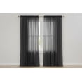 thumbnail image 3 of Solid Poplin Window Curtain or Photography Backdrop 58" Wide - Charcoal, 3 of 5
