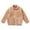 Khaki, variant on Otqutp Kids Lightweight Coat Toddler Boys Girls Long Sleeve Winter Solid Zippered Coat Jacket Thicken Warm Outwear 2 to 16 Years
