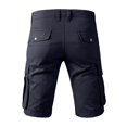 thumbnail image 3 of Iyufng Cargo Shorts for Men,Men's Shorts,Men's Fashion Casual Solid Color Cargo Pockets Casual Half Shorts Pants,Mens Shorts, 3 of 4
