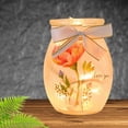 thumbnail image 2 of 4.00In Love You Lit Small Jar, Glass, Mother's Day Flowers Electric Rcm2280 Love, 2 of 5