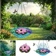 thumbnail image 4 of Solar-Powered Lotus Hanging Bird Bath: Attract Birds to Your Garden!, 4 of 8
