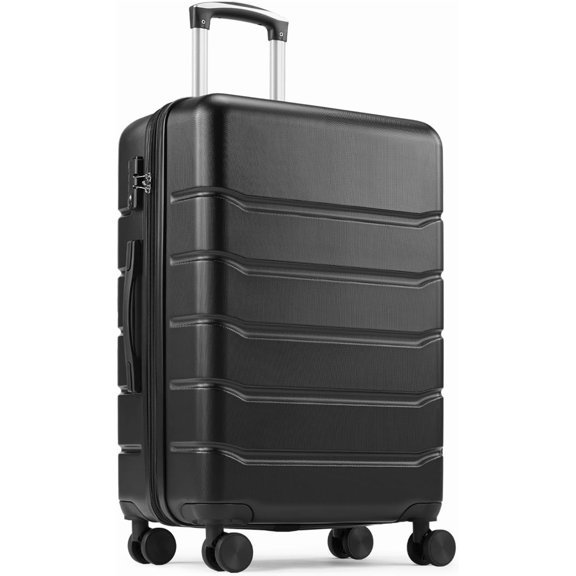 Nextay Carry-On Luggage, 28 inch Hard Shell Rolling Suitcase for Travel Expandable Lightweight with Spinner Wheels TSA Lock