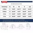 thumbnail image 3 of Odeerbi 1-4 Años Trajes de Baño de Manga Larga Con Lycra Para Niñas Traje de Baño de Una Pieza Para Entrenamiento Hawaiano Traje de Baño de Colores Sólidos, 3 of 6