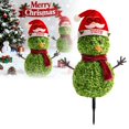 thumbnail image 2 of Hearth & Gear Holiday Snowman Stake Holiday Garden Outdoor Lighted Display Snowman Stake Snowman Insert 3D Snowman Insert Sn Seasonal Garden Flags Set Yard Signs Customized No Diving Pool Sign, 2 of 7
