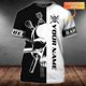 thumbnail image 1 of PLstar Cosmos-Camiseta de peluquero con nombre personalizado para hombre, camiseta estampada en 3D, regalo para peluquero, tops informales de manga corta, DW71Adult size 6XL Gao Jinjia LED, 1 of 2